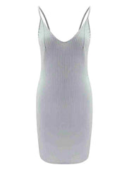 Sleeveless Slip Mini Dress