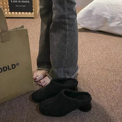 Fur Lambswool Heel