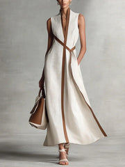 Women's Elegant Summer Wrap Maxi Dress