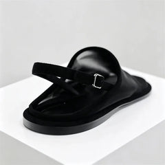 Luxury Brand Designer Flat Sandals Back Trip Strap Sandalias Mesh Breathable Casual Slides Mules Shoe