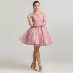 Lace Simple Short Cocktail Dress