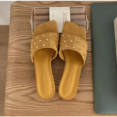 Design Fashionable and Comfortable Slippers Casual Wear-resistant and Non Slip Outdoor Beach Slippers