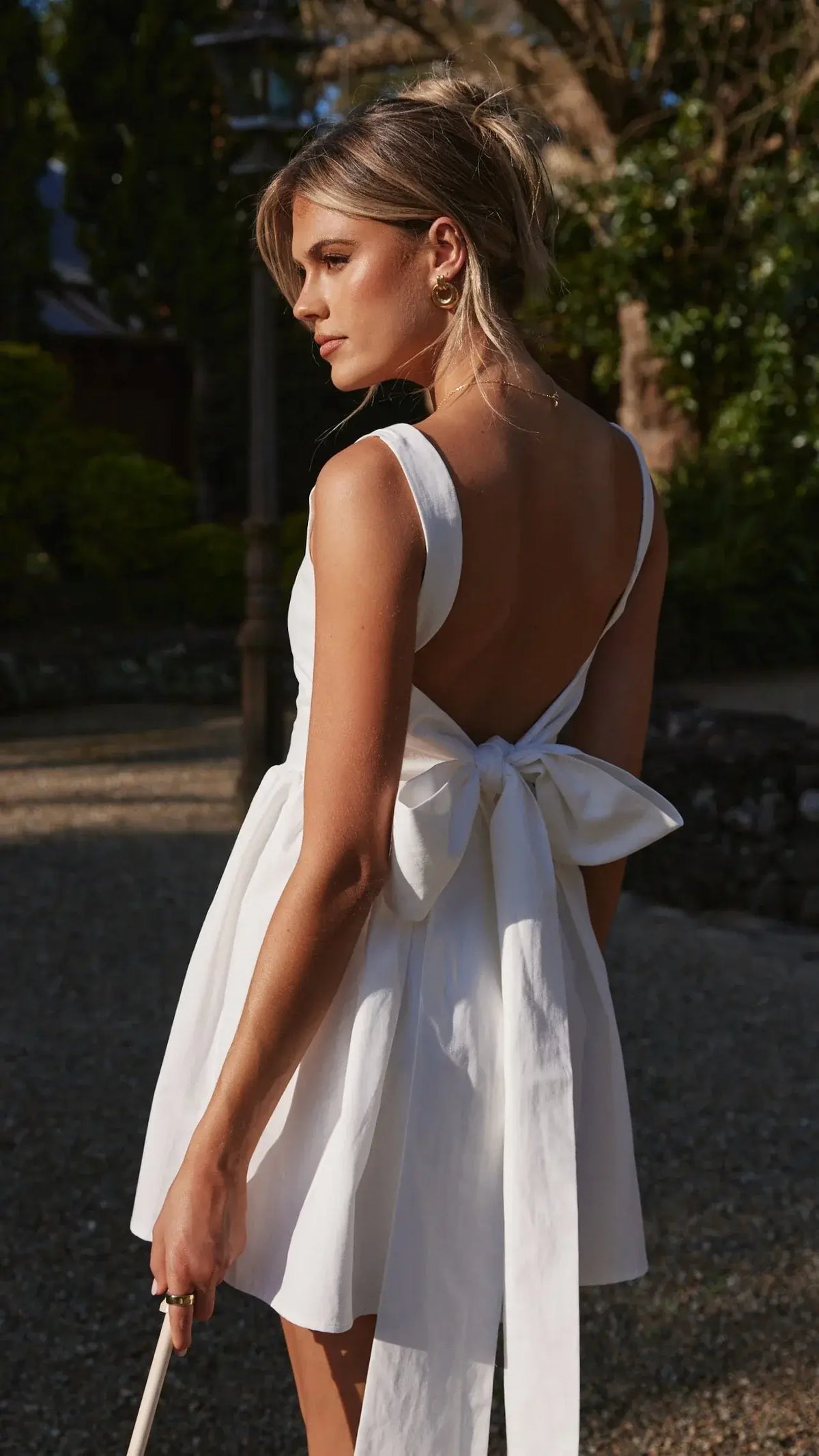 Sadzi Mini Dress - White