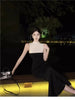 Casual Sleeveless Round Neck Zippers Temperament Knitted Dress