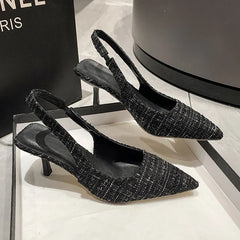 Brand Designer Slingbacks High Heel