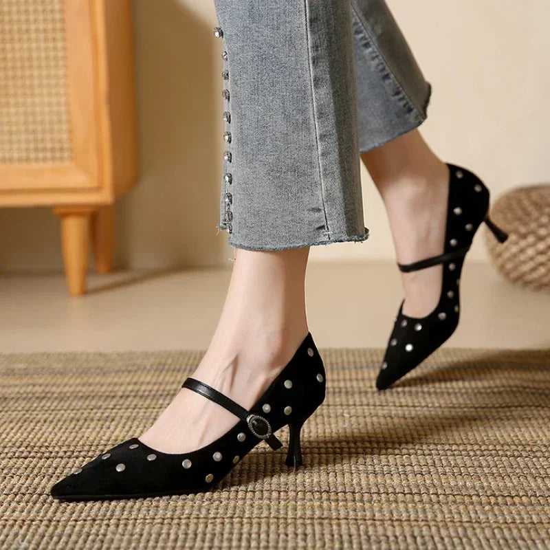 Rivet Designer High Heel