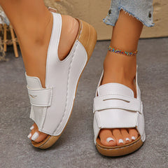 Chunky Platform Wedges Slipper  Sandals Shoes