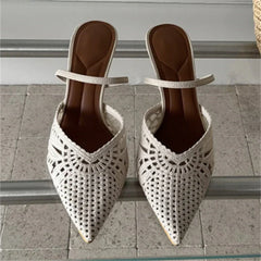Design Hollow Out Thin High Heel