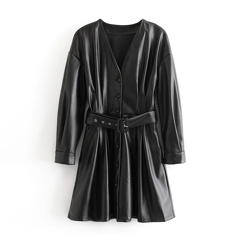 Streetwear Casual A Line Mini Dress