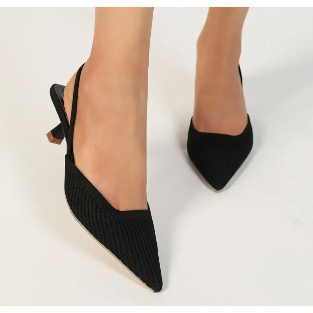 Brand Designer Large Pumps High Heel