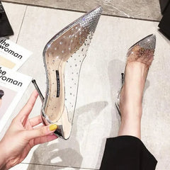 Luxury Fairy Style Transparent High Heel