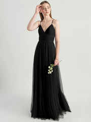 Evening Sleeveless A-Line Matte Satin Party Dresses