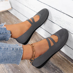 Mesh Breathable Ballet Flat Shoes