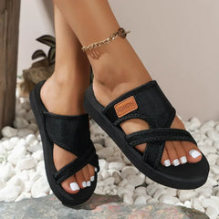 Fashionable Hollow Lightweight Breathable Comfortable Beach Vacation Style Sandals and Slippers