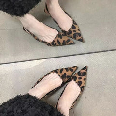 Cover Toe Low Heel