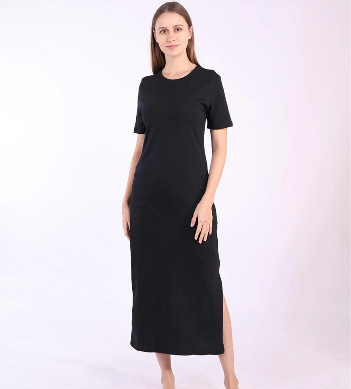 Cotton Beach Wrap Bodycon Maxi Long Dresses
