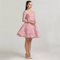 Lace Short Cocktail Party Dress