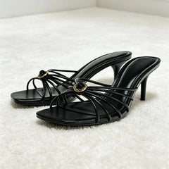 Metal Detail Heel