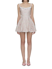 Casual Square Neck Sleeveless High Waist A-LINE Dress