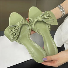 Design Narrow Band Butterfly-kont Thin Heel