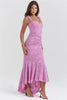 Elegant Sleeveless Strapless Ruched Off-shoulder Backless Bodycon Evening Maxi Dress