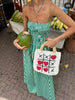 Casual Off Shoulder Backless Beach Style Striped Maxi Dress