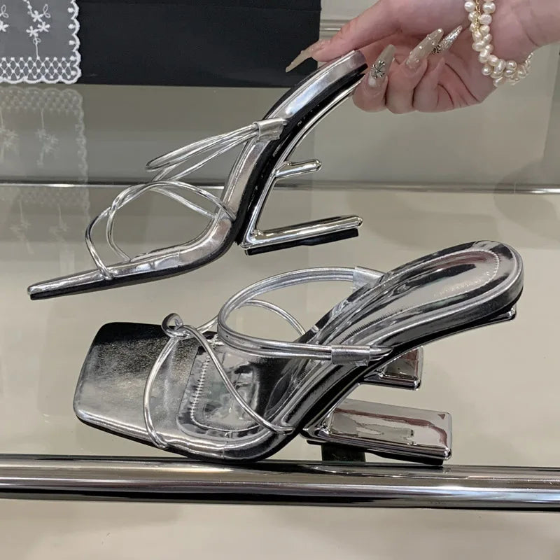 Design Fretwork High Heel