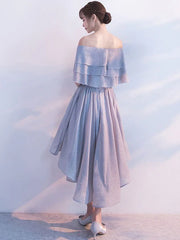 Off The Shoulder Half Sleeve Ruffles Homecoming Cocktail Dresses