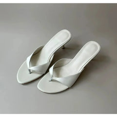 Designer Clip Toe High Heel