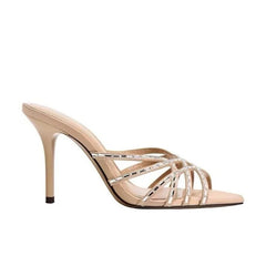 Luxury CRYSTAL Slingback Heel