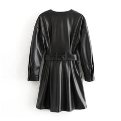 Streetwear Casual A Line Mini Dress
