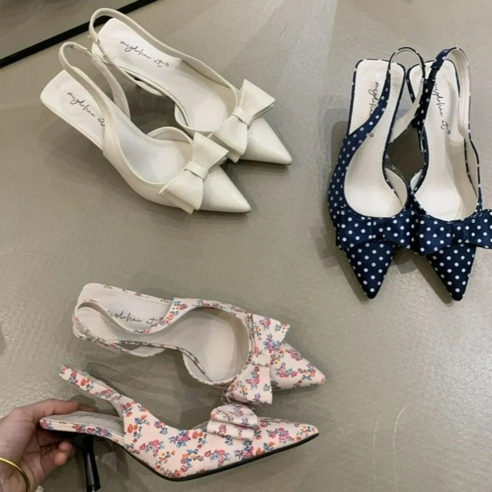Sandals Comfortable and Stylish PU Mules Outdoor Party Dresses High Heel