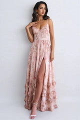 Women's Summer Elegant Flared Maxi Dress