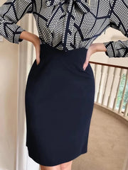 Casual Polka Dot Splicing Neckline V-neck Strap Wrap Arm Waist Retro Style Dress