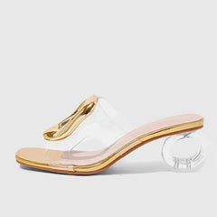 Novelty Strange Clear Heel